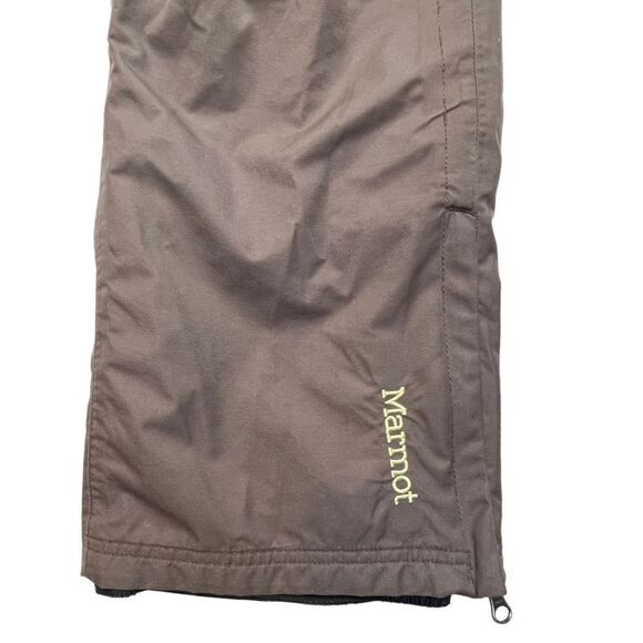 MARMOT Brown Women’s small Snow Pants Snowboarding Performance - Picture 6 of 13